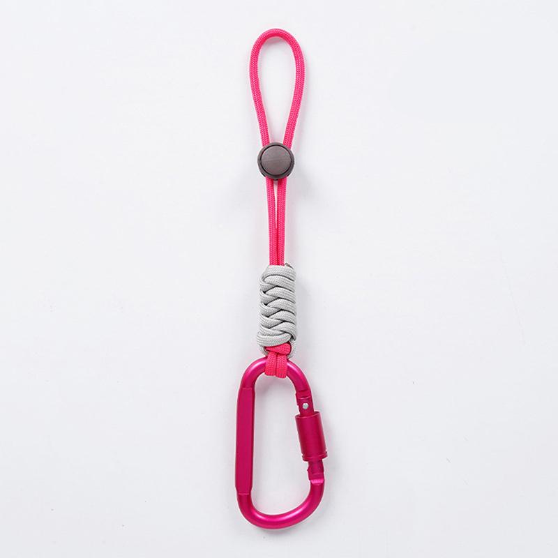 Paracord Water Bottle Hook 1 Carabiner Heavy Duty Clip Portable Multi-functional Tool for Sports Travel