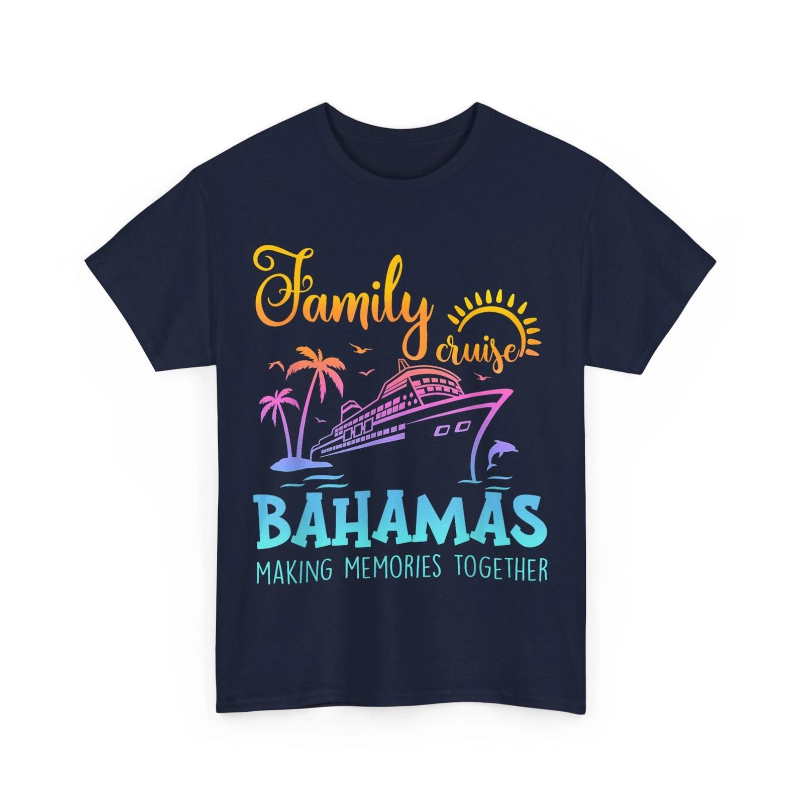 Cruise Family Matching Beach Palm Trees Lovers Cruise Bahamas Shirt S