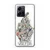 Coque de téléphone avec logo Volcom pour Redmi 12 13C 12C 15C 9 10 10C Note 13 Pro Plus 14 15 Pro 9T 9C 9A Housse souple en TPU Coques transparentes pour téléphone Sho