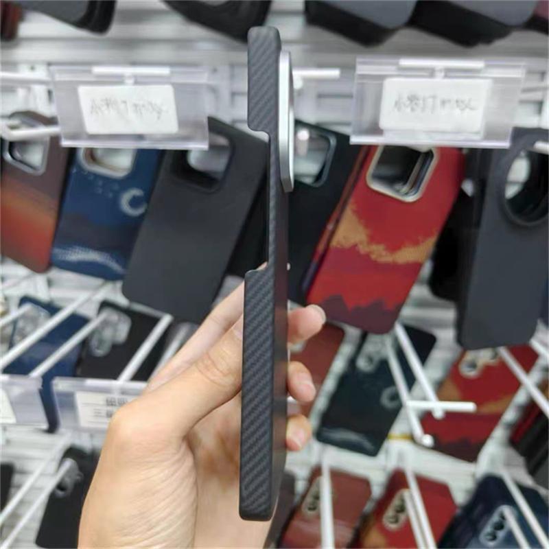 For Xiaomi 17T Case For MagSafe Magnetic Aramid Carbon Fiber Cover For Mi 17 T 5G Thin Carbon Metal Lens Frame Shell