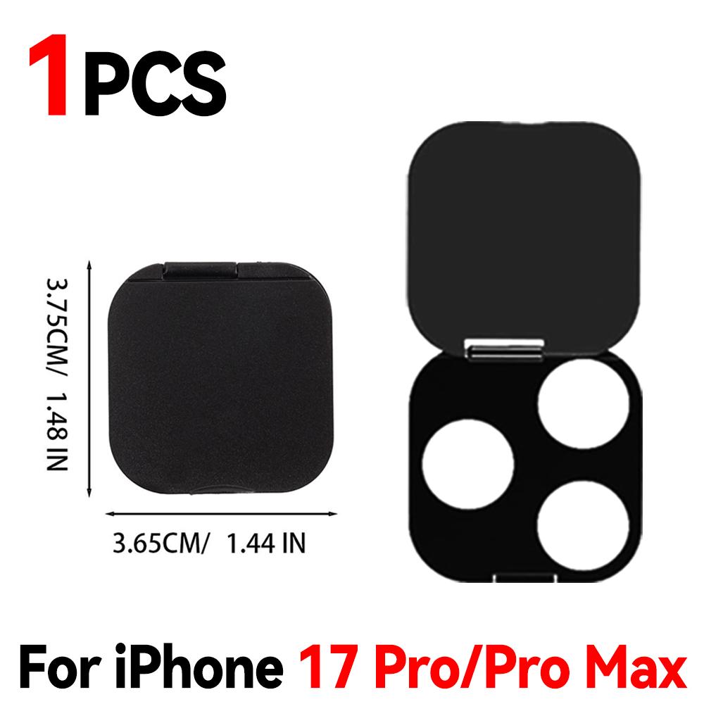 

2-1PCS Anti-Peeping Phone Back Camera Lens Cover Open-Close Protective Design Privacy Protector Case for IPhone 17Pro/17 Pro Max