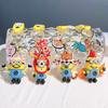 Adorable Cartoon Zodiac Silicone Keychain Cute Animal Car Hanging Charm