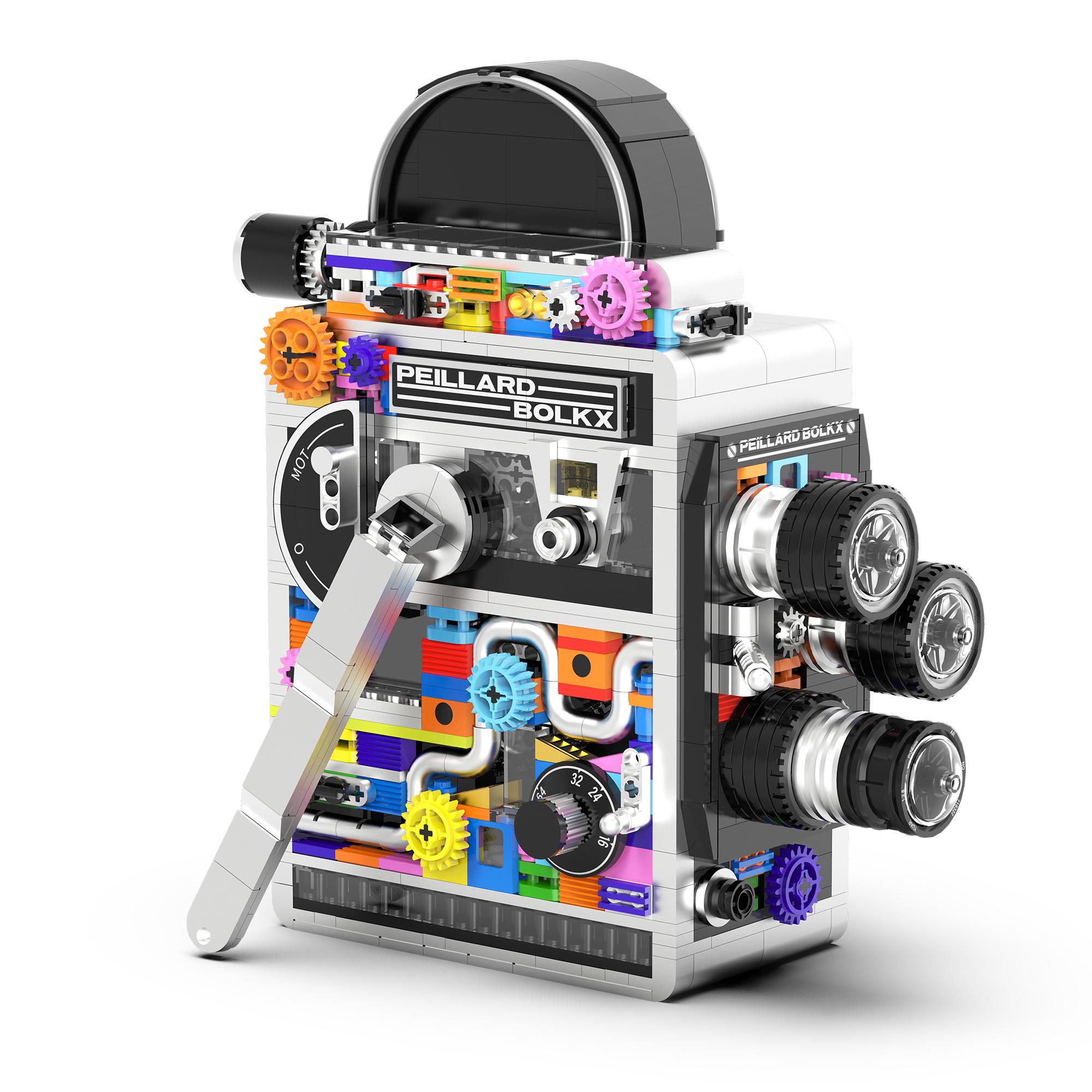 High-Quality 805Pcs High-Quality Retro High-Quality Camera High-Quality Jq1130 Construction set High-Quality Miniature High-Quality Display JQ1130