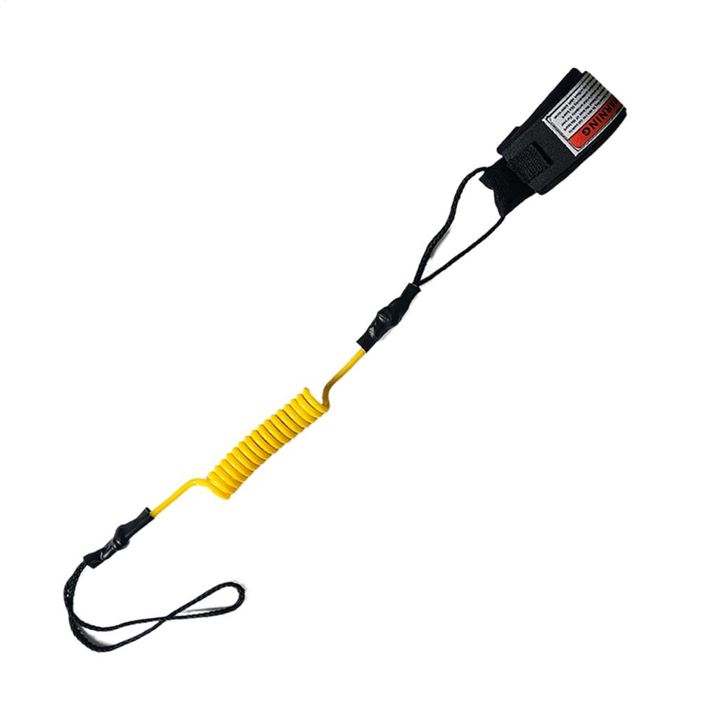 

Surfing board safety hand rope Bodyboard Wrist Leash Floats Boards Wrist Leashes Surfboard Replacement Elastic Hand Strap жёлтый