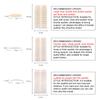 EELHOE Double Eyelid Stickers Set Invisible No Glue Natural Long Lasting Big Eyes Double Eyelid Set