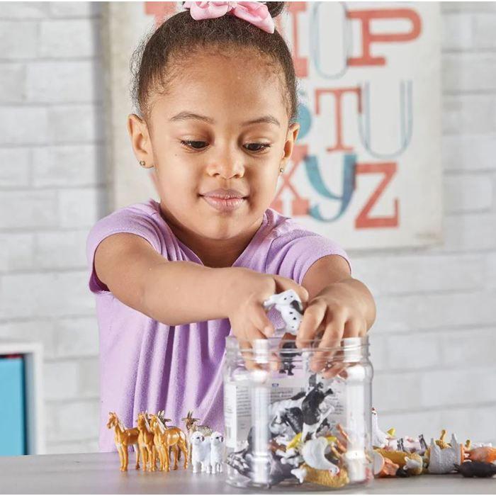 Learning Resources Farm Animals Counters, Set of 60