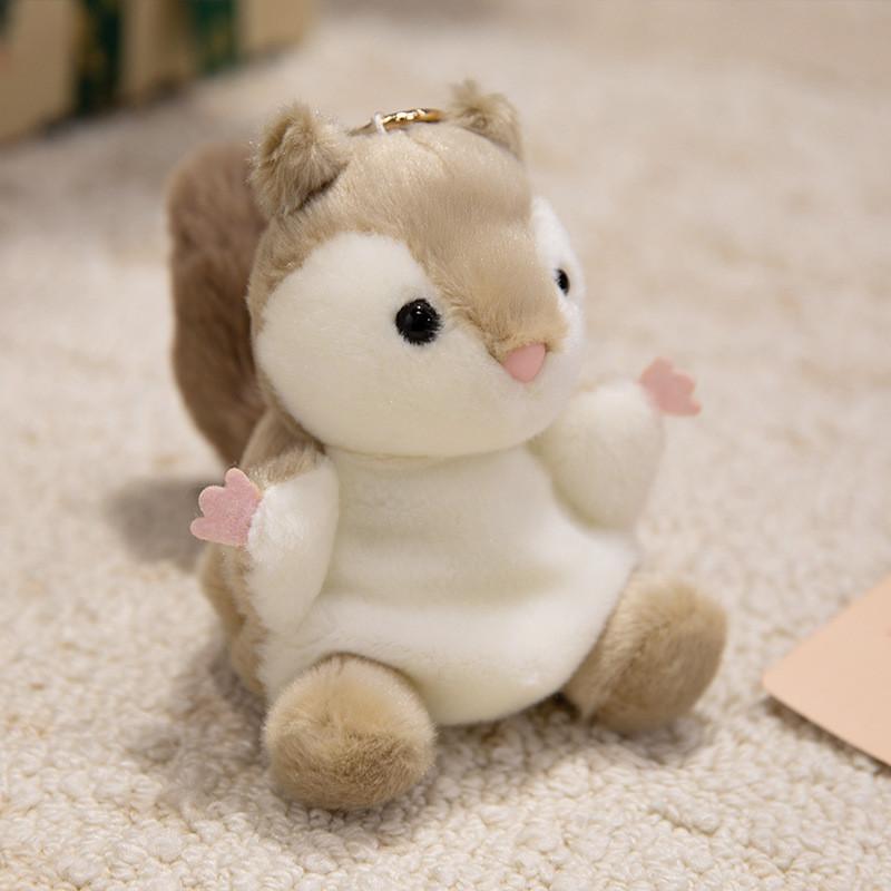 Cute Dog Turtle Squirrel Lion Deer Horse Bear Cartoon Animal Plush Toy Pendant For Kids Gift Or Decoration