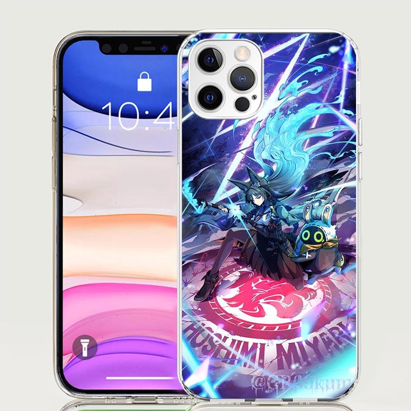 Hoshimi Miyabi Zenless Zone Zero ZZZ Phone Case For iPhone 17 Air 16 15 Plus 11 14 Pro Max 13 Mini 12 7 8 + SE Pattern Art Custo