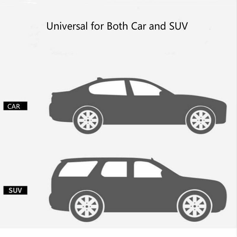 Auto Frontscheibe Schneeblockierung Winter UV- & Schneebeständiger Schutz Frostschutzabdeckung Sonnenblende Eingebauter Magnetischer Saugfuß