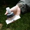 TPU Soft Sports Water Bottle 350ml Foldable Water Bag Folding Soft Sport Bottle  Outdoor Sport