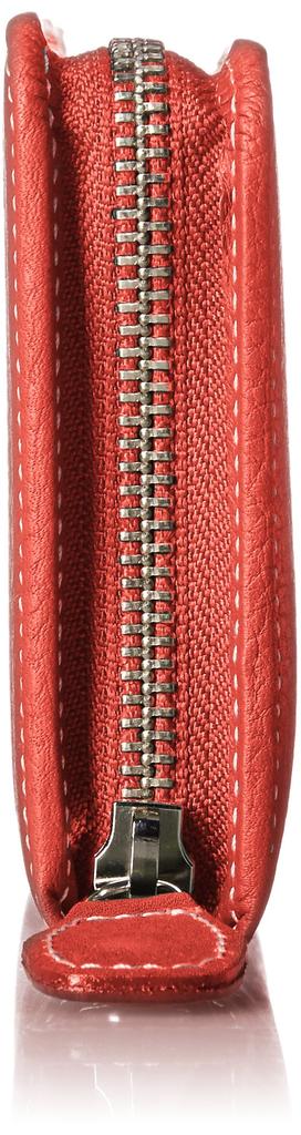 Wallet YH0082 Stitch 70912 [Kitamura] Red/Ivory [Red]