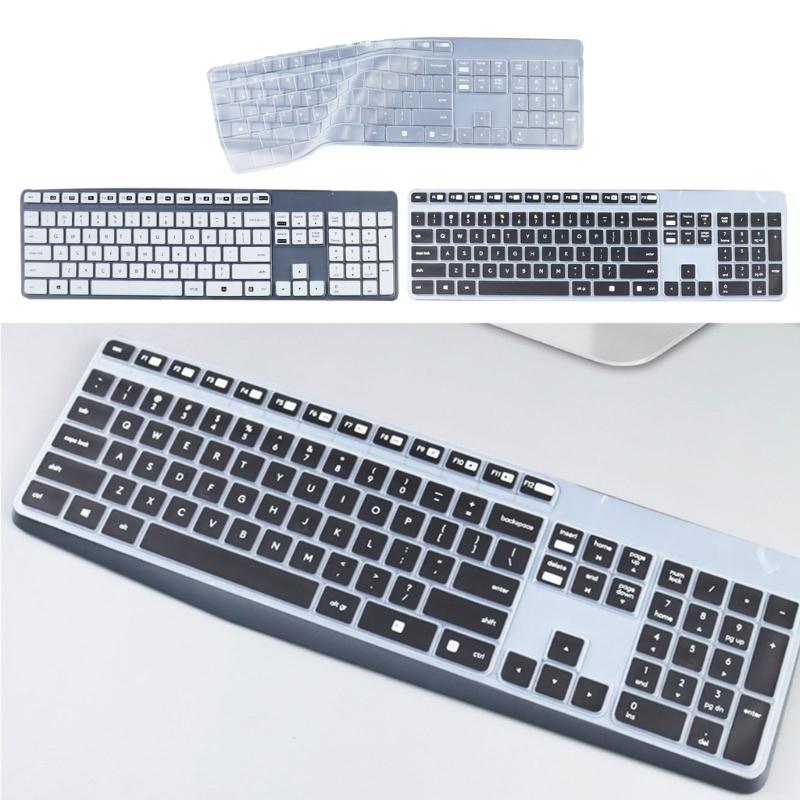Silicone Keyboards Protectors Cover for K235 K375 MK235 MK315 Laptop Dust and Spill Resistant Transparents Film