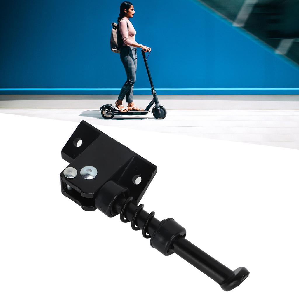 Elektroroller Parkständer Aluminiumlegierung Elektroroller Fußstütze für Roller Ersatzteile 10 Zoll Schwarz