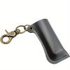 Retro Lighter Case PU Leather Lighter Cover High-end Design Leather Protective Shell  Outdoor