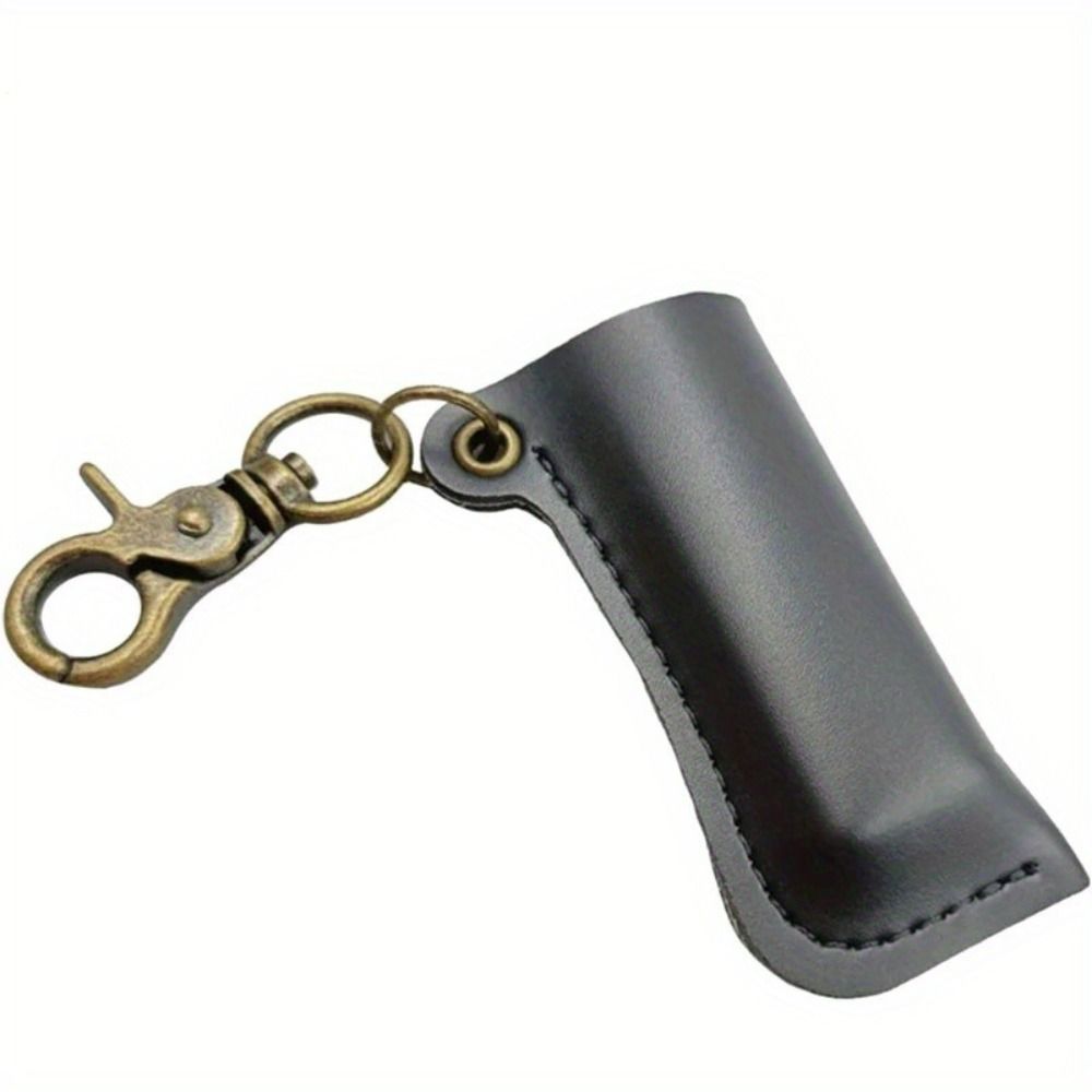 Retro Lighter Case PU Leather Lighter Cover High-end Design Leather Protective Shell  Outdoor