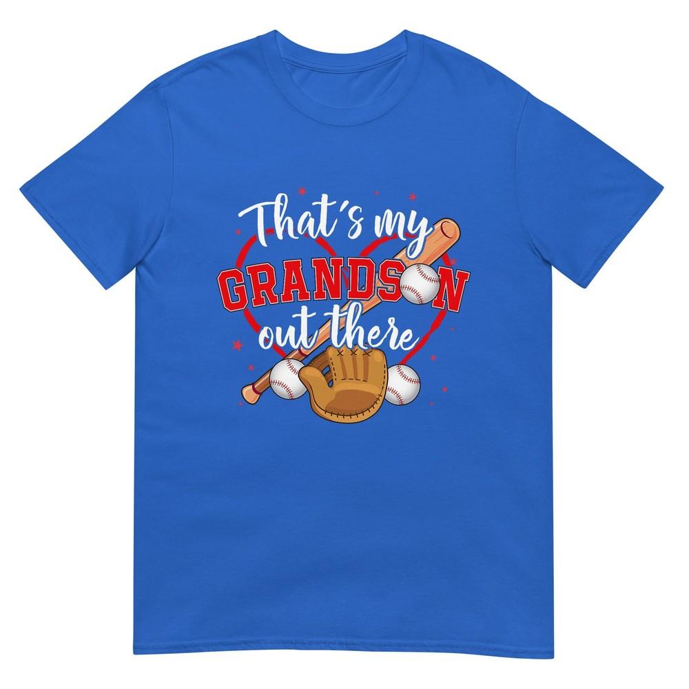Thats My Grandson Out There Baseball Grandma Mothers Day TShirt