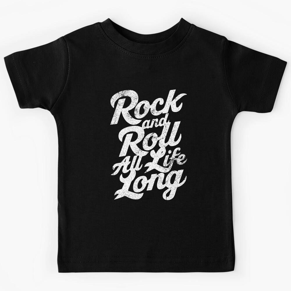 Rock and roll all life long. Kids T-Shirt 100