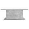 Coffee Table Concrete Grey 102 x 55.5 x 40 cm Wood Based Material