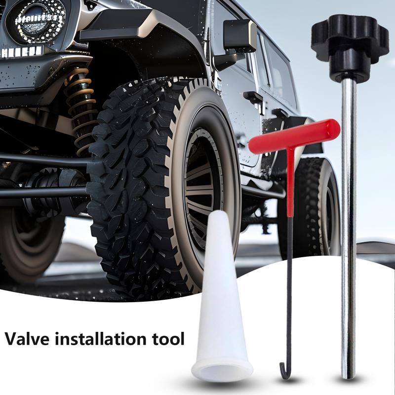 Valve Stem Tool Car Valve Stem Remover Tools Tire Valve Tool for Replacing Leaky Valves In Cars Trucks Motorcycles Cyclings