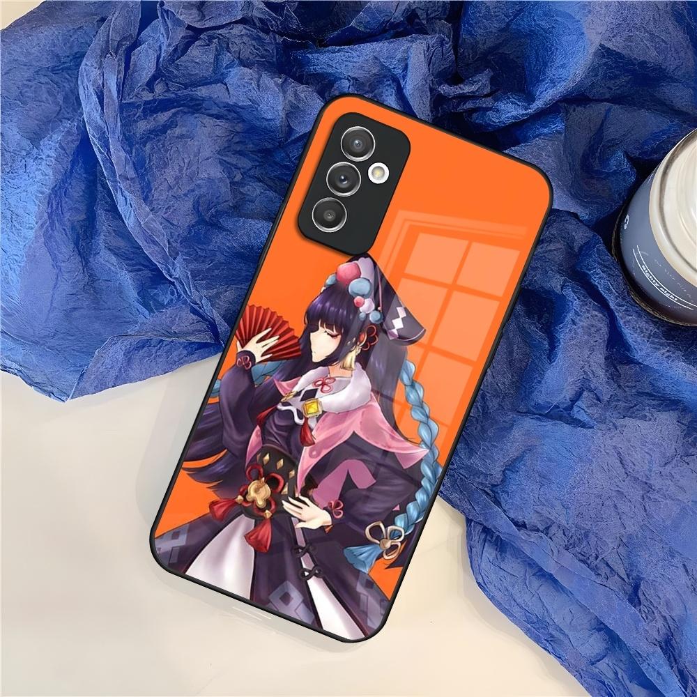 Genshin Impact Yun Jin Phone Case for Samsung Galaxy S26 S25 S24 S30 S21 S23 S20 S22 Fe Pro Edge Ultra Plus glass Cover