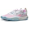 Li Ning All City 11 V2 Kids & Youth Basketball Shoes Men's Low Top White Blue Pink ABPT067-2