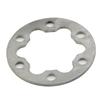 About 20g Brake Washer Pads About 55mm Parts Silver Stainless Steel Bolts