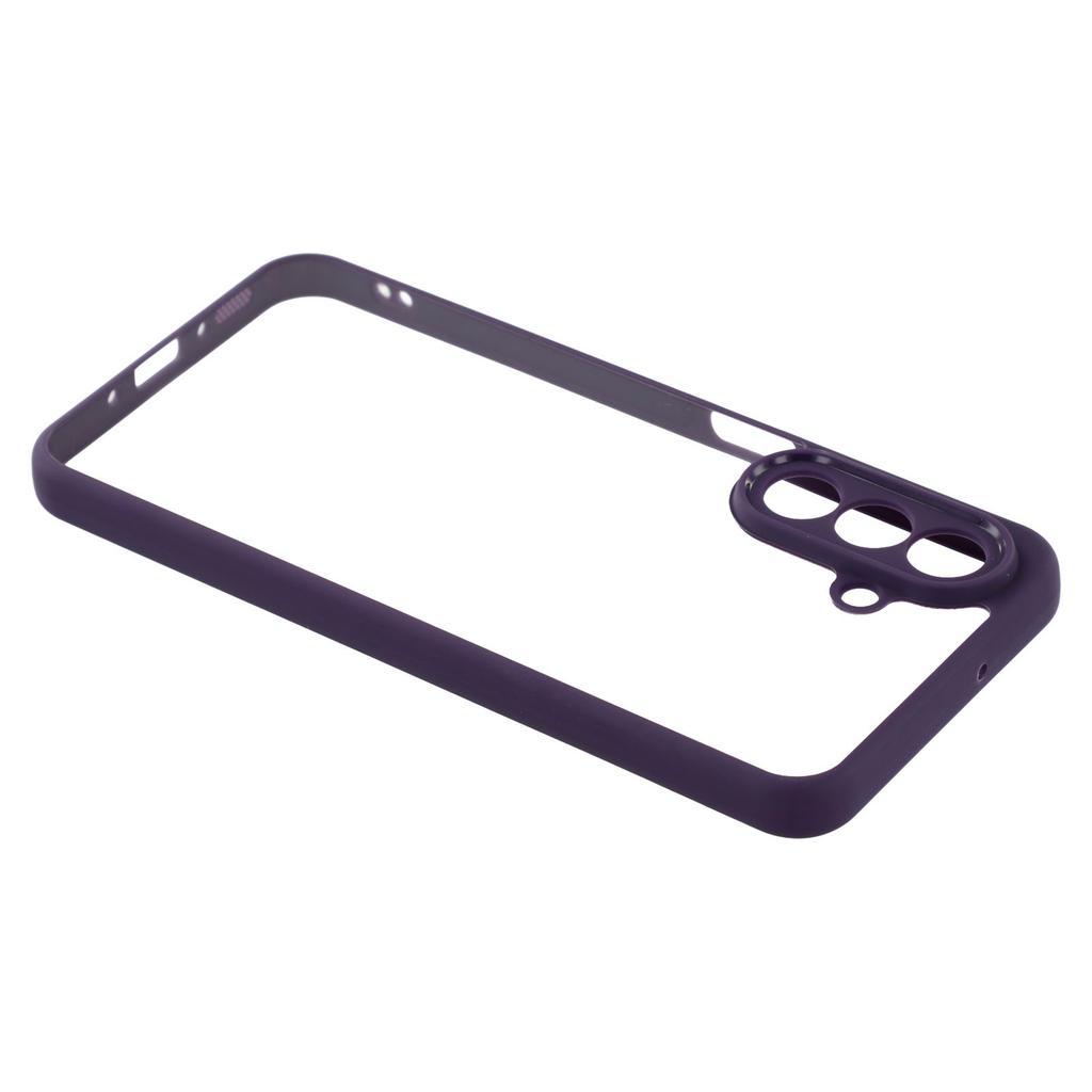 Voor Samsung Galaxy A36 5G Telefoonhoesje TPU + Acryl Transparante Achterkant