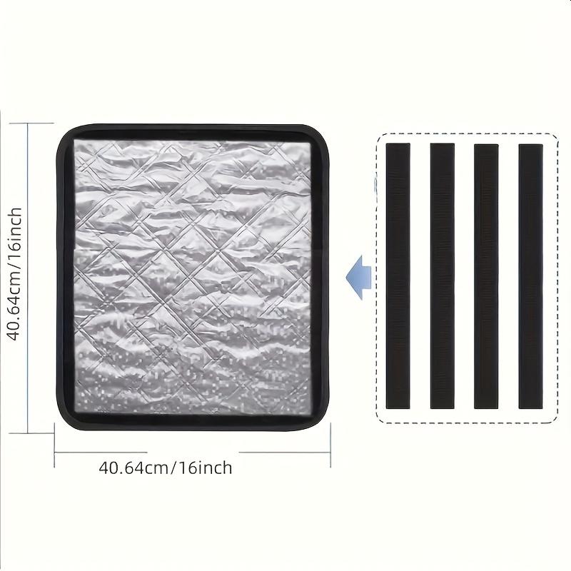 Foldable Insulation Vent Shade Cover Heat Reflection Design Practical Accessory for Camper Caravan Motorhome Use