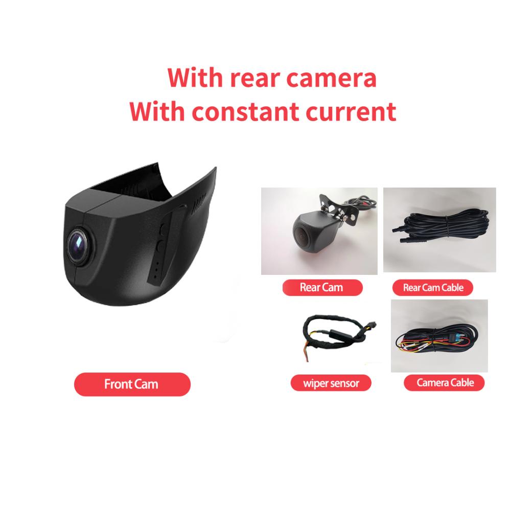 4K Car Video DVR for Volkswagen VW Golf 8 Mk8 GTE GTD 2025~2025 2160P HD Driving Recorder Camera Night Vision Monitor Accessorie