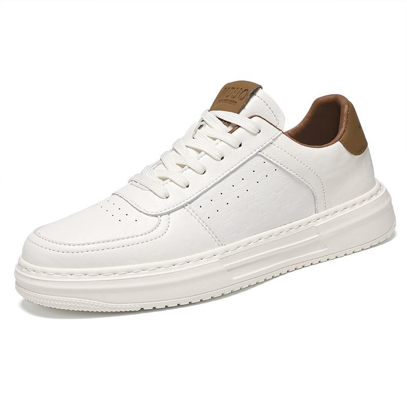 Men'S Shoes Breathable Little White Shoes Men'S Trendy Platform Sneakers Casual Board Shoes Trendy Shoes