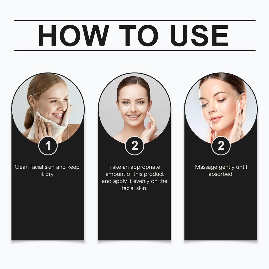 OUHOE Krem rozjaśniająco-nawilżający, delikatny i odżywczy, nawadnia i nawilża, zmiękcza i regeneruje skórę, odpowiedni do stosowania na twarz, 50g