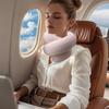 Travel Neck Pillow Foldable Spiral Breathable Support Car Pillow For Car Sleeping Back Chair Office Sleep Rest Bed