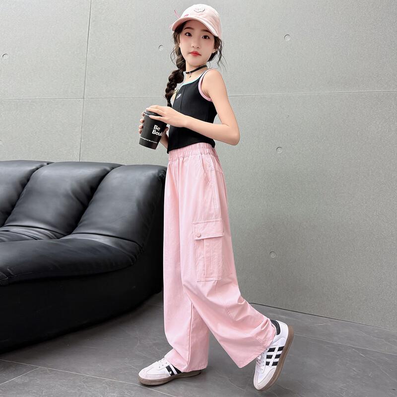 Girls' Summer Thin Casual Long Pants