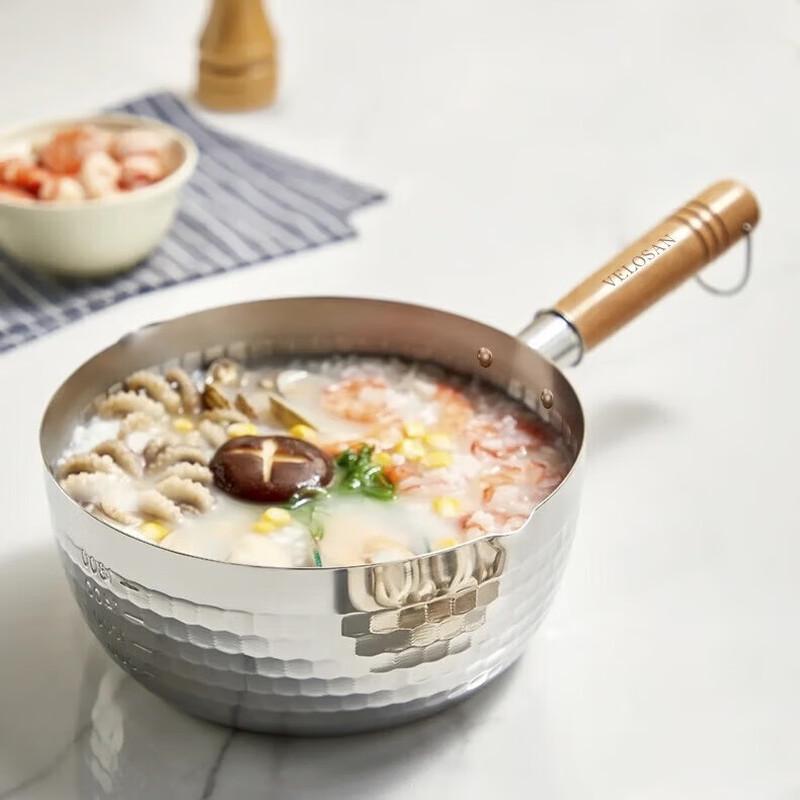 Velosan 18cm Stainless Steel Yukihira Pot