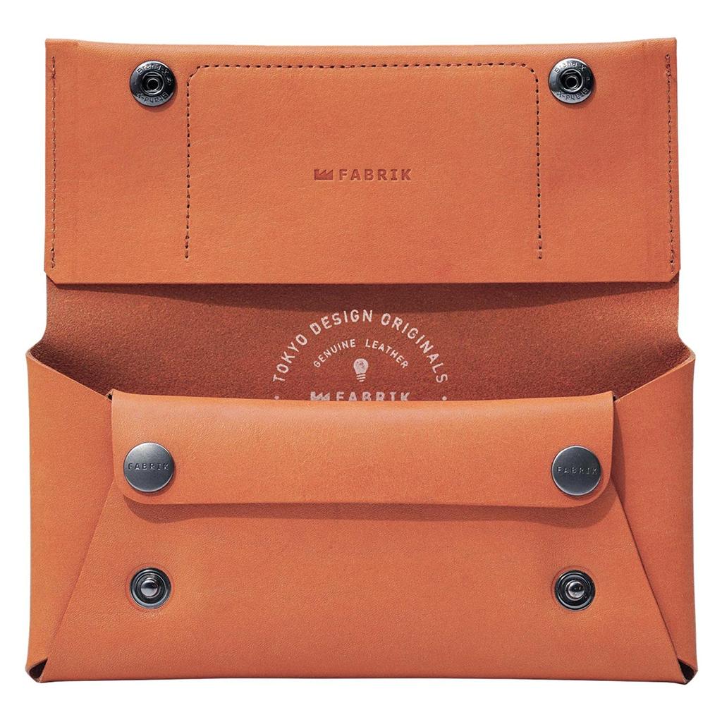 FABRIK Long Large Easy Genuine and Black Wallet, Wallet, Capacity, Access, Compact, Thin, Leather, Men's Women's, Stylish, Gift, Fabric,