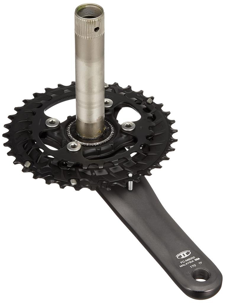 SHIMANO DEORE Kettenblatt vorne 36x26Z 170mm 10F verkauft EFCM6000CX66X (SHIMANO) (MTB) FC-M6000 (BB separat)