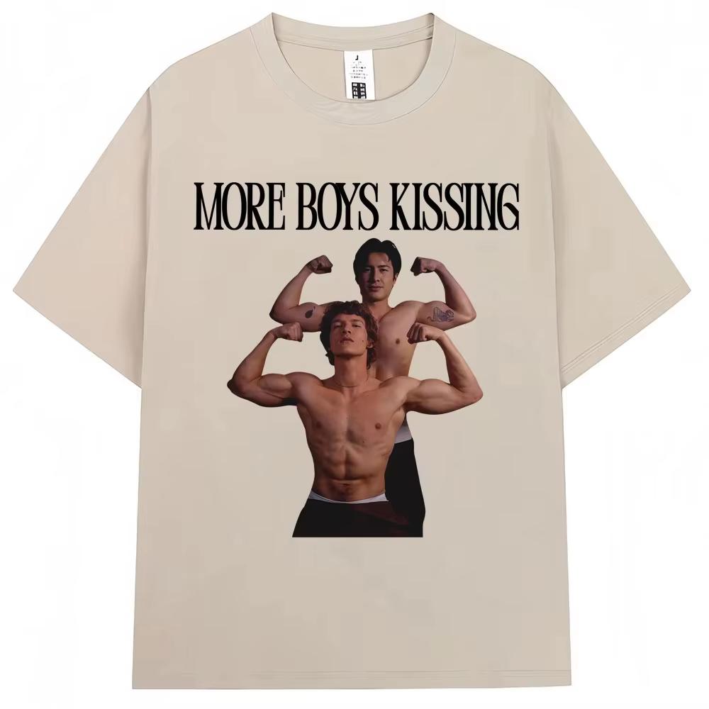 Heated Rivalry Shane Hollander Ilya Rozanov T Shirt More Boys Kissing Unisex Unisex Popular TShirt Casual Oversized Tees Unisex
