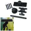 360 Degrees Rotation Fish Finder Holder Universal Kayak Mounting Plate Fish Finder Mount Ball Mount Fish Finder Bracket