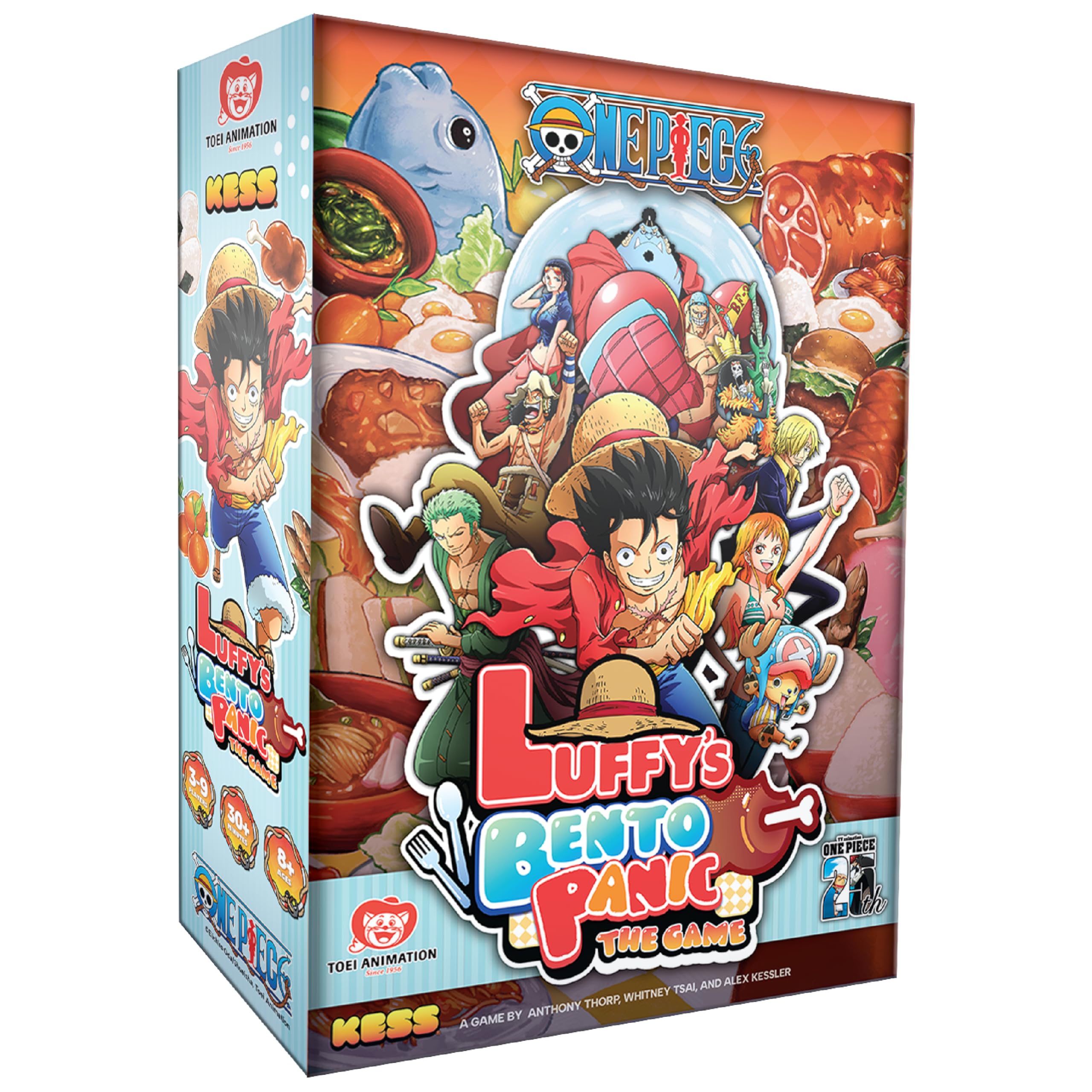 

Одна игра Bento Panic для возраста 10 лет и старше Время игры 30 минут Анимация Быстрое обучение Наслаждение пиром Ланч — это паника [KESS Piece] Луффи