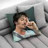 Pillow Case For 45*45cm 40cm 55cm 50cm 30cm Square Car Pillowcase Shell Actor D-Damon Salvatore Throw