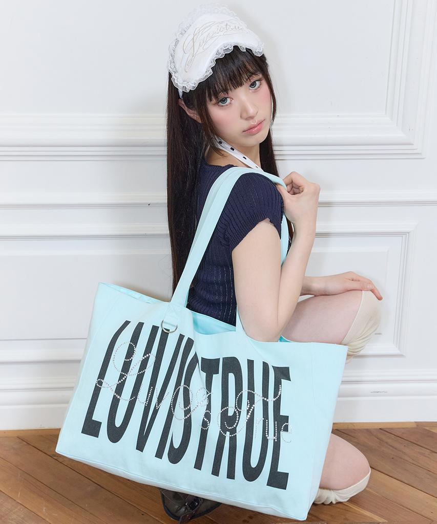 Luvistrue Sy Lettering Tote Bag(Mint)