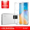 Huawei P40 Pro+ Phone Case, Full Protection Shockproof Soft with Air Cushion, Dual Material Anti-Drop Trendy, German Bayer TPU, High Transparency