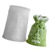 Molde de Silicone em Forma de Sacola de Presente de Natal para Fazer Resina Epóxi Vela Sabonete Chocolate Natal Decoração de Casa