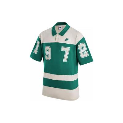 Sports Loose Casual Polo Shirt Men Tops Green FQ9582-365