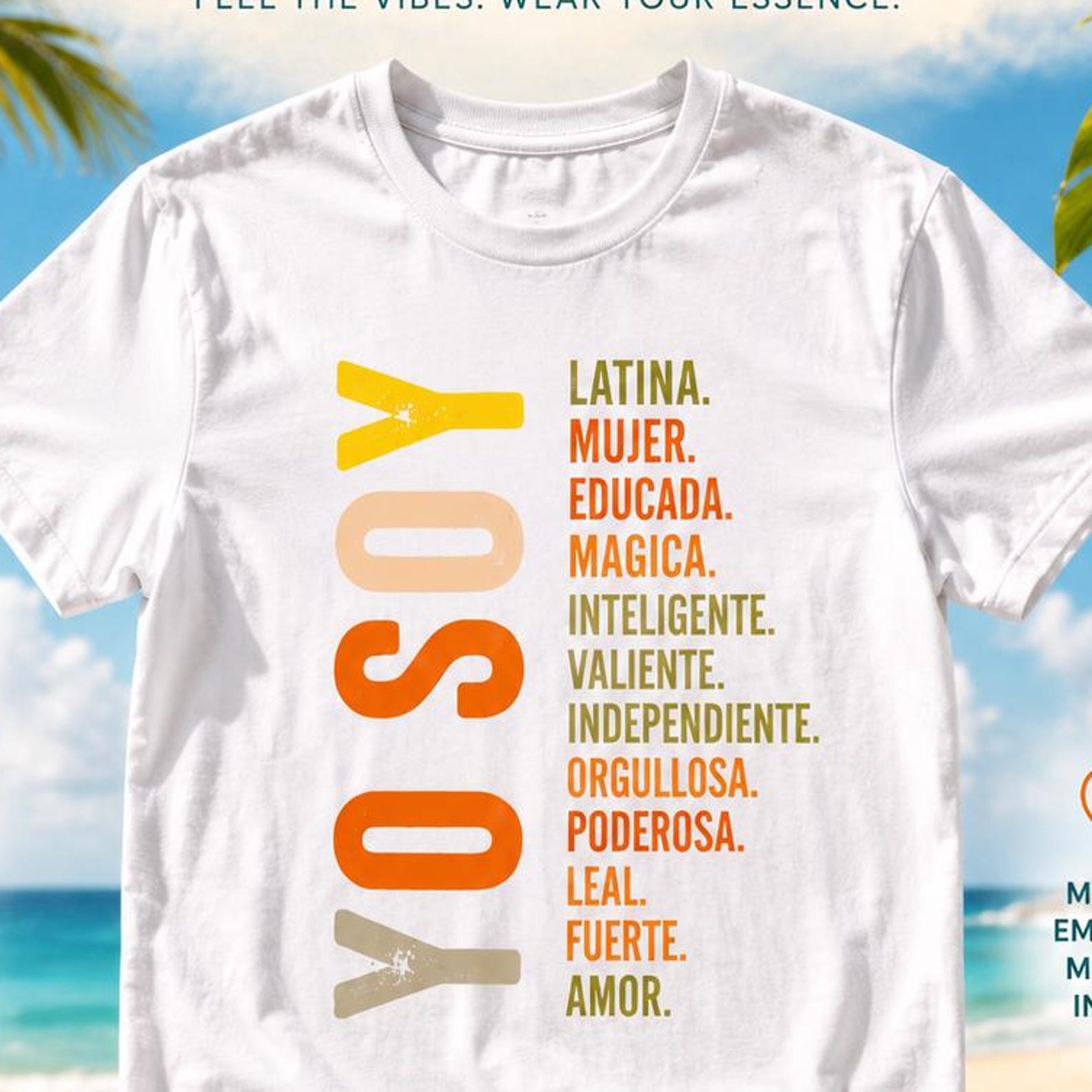 Latina Woman Empowerment T Shirt Strong Mujer Graphic Tee Feminist Spanish Quote Shirt Latina Pride Gift Powerful Women Apparel 2XL