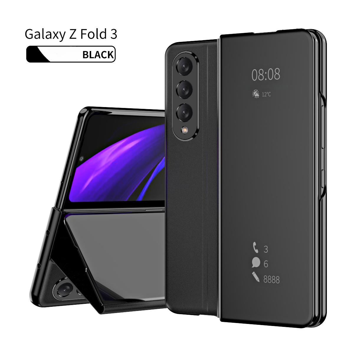 

Ультратонкий зеркальный чехол для телефона Samsung Galaxy Z Fold 5, 4, 3, 2, 5G, мобильные телефоны Fold5 Flod3 Flod4, складной чехол с полным покрытием For Galaxy Z Fold 5