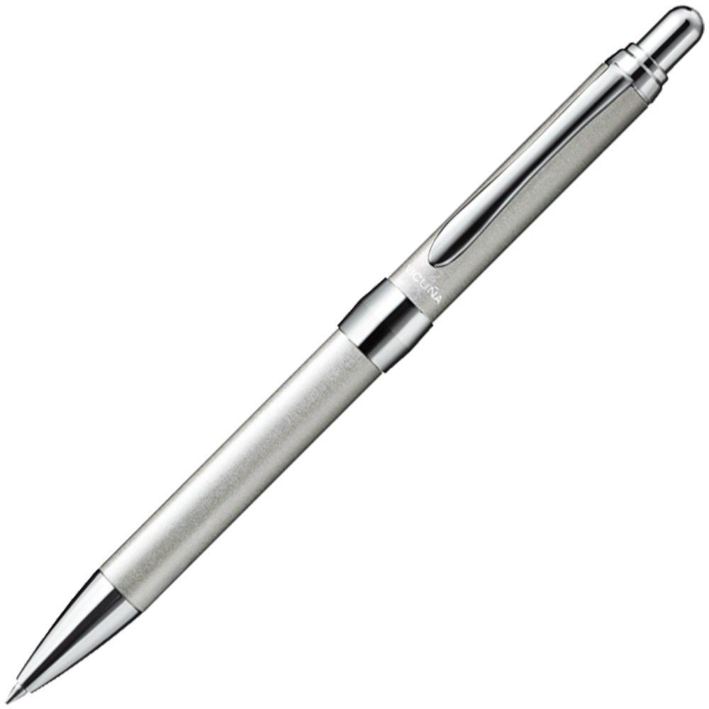

Шариковая ручка Pentel Vicuna EX2 с серебристым корпусом, масляная, BX2007Z,