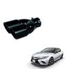 Lämplig för: Toyota Camry 70-serien, 2018-2022 - Nuvarande avgasrörskapare, Ovalt rostfritt stål,