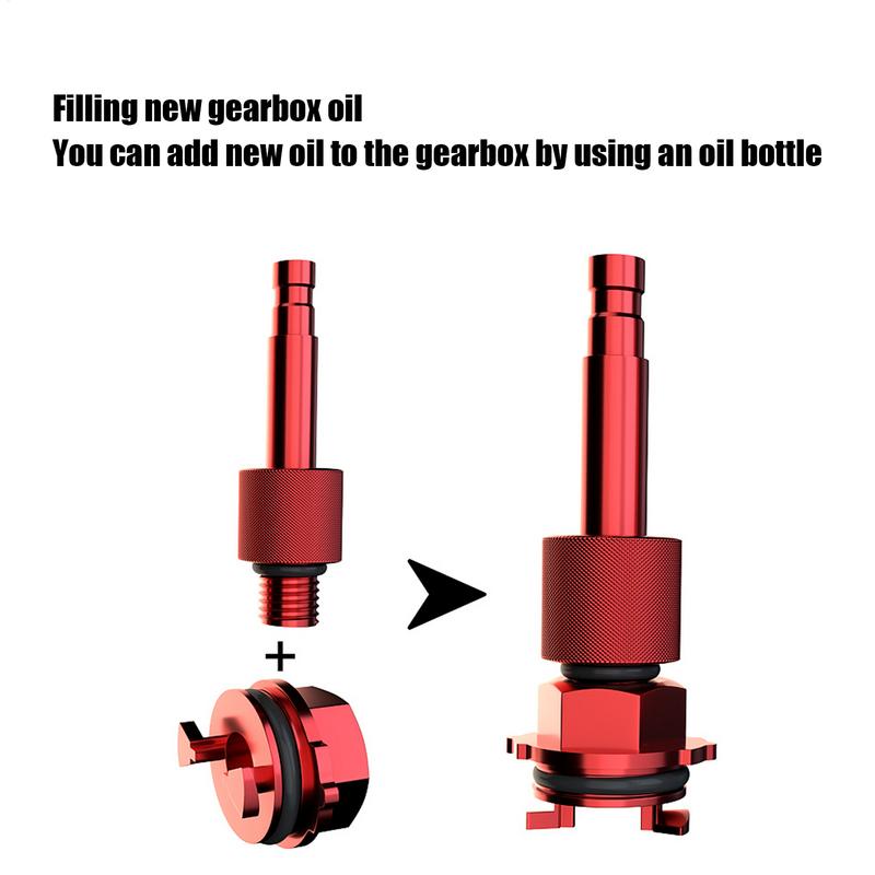 For Benz Metal Transmission Oil Filling Tool Metal Oil Draining Tool Transmission Fluid Refilling Equipment With Case For Car