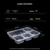 Chenyuhao Disposable 5-Compartment Takeout Container
